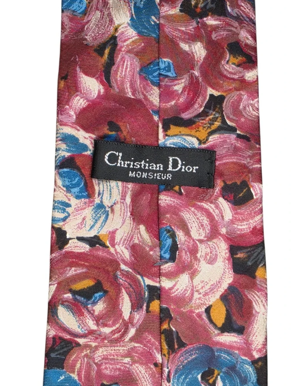 Christian Dior Monsieur Silk Floral Tie